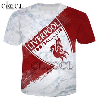 เสื้อยืดลายทีมฟุตบอล liverpool