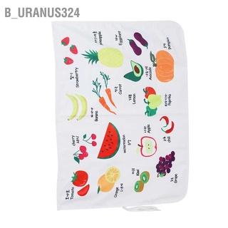 B_uranus324 Children Fruit Pattern Car Curtain Sun Protection UV Block Baby Cute Window Shade