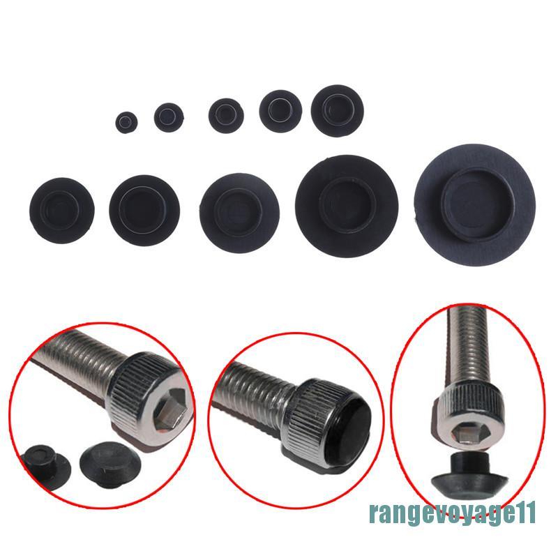 [สต๊อกพร้อม] 10 ชิ้น Hex Socket Allen Bolt Screw Nut ตัวป้องกันฝาครอบหกเหลี่ยม M4-M24