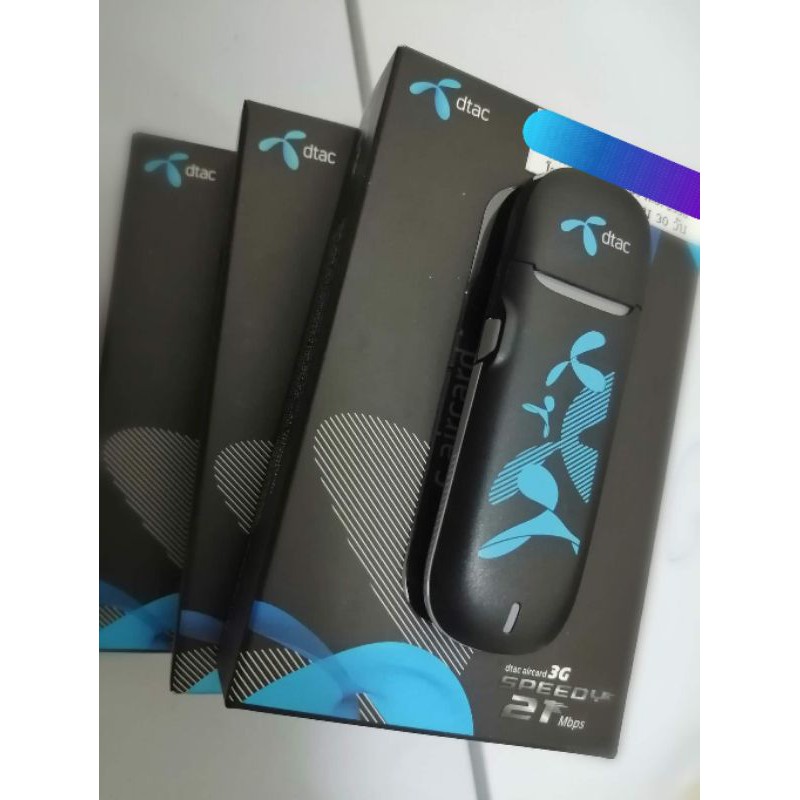 ของใหม่! Aircard แอร์การ์ด DTAC HUAWEI E3131(850/2100) 3G 21mbps ใช้ Dtac,Ais,True, MyCAT, TOT  ได้