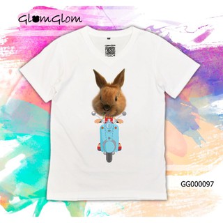 เสื้อยืดครอบครัวพิมพ์ลาย"Rabbit"