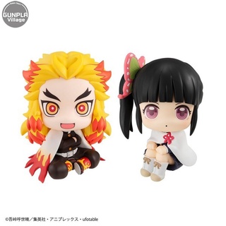 Megahouse Look Up Series : Demon Slayer Kyojuro Rengoku &amp; Tsuyuri Kanawo (With Gift) 4535123830914 (Figure)