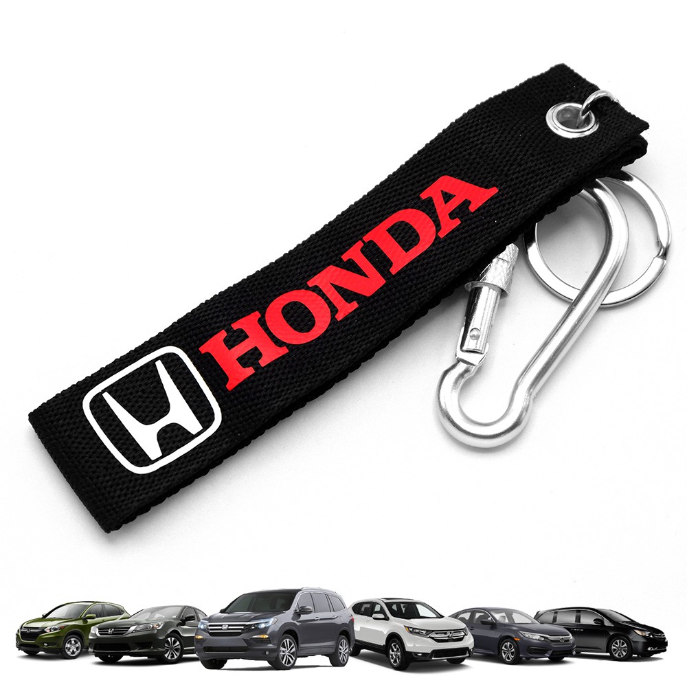 พวงกุญแจผ้า "HONDA" Honda Civic, Accord, Jazz ปี 2000-2018