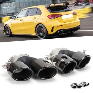 Alabama ปลายท่อไอเสียสเตนเลส 304 แบบเปลี่ยน สําหรับ Mercedes-Amg A45 W177 Cla45 C118 2019-2021