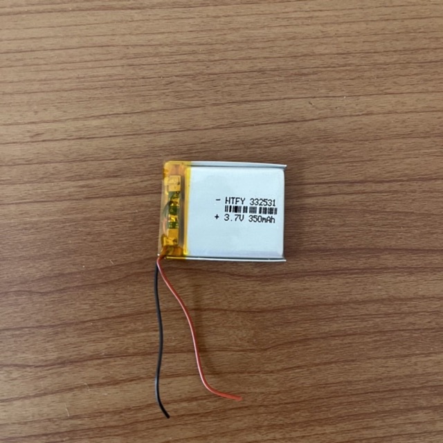 แบตเตอรี่3.7V350mah(332531)