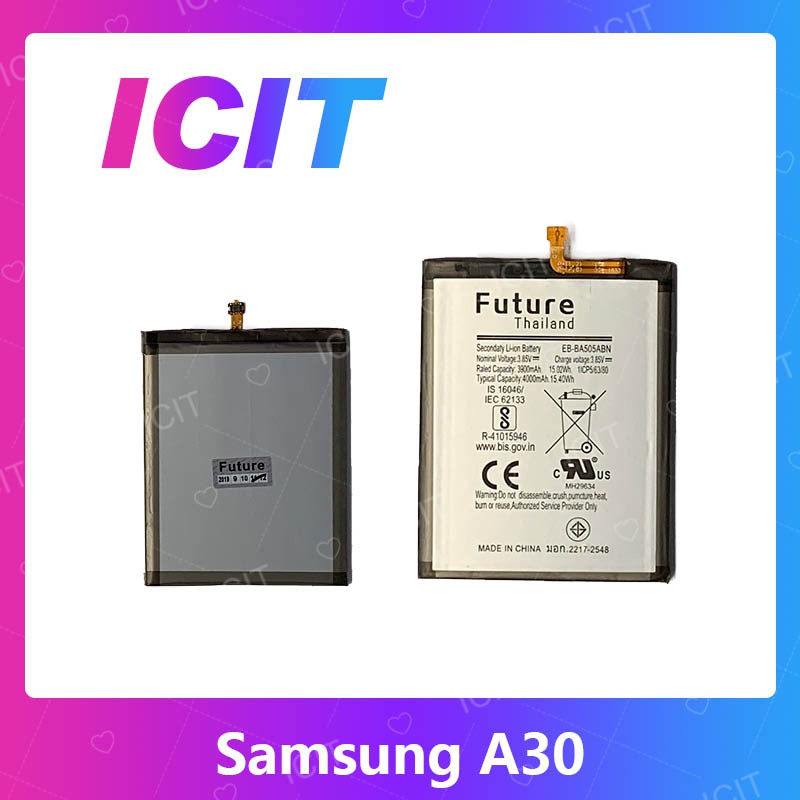 Samsung A30/A305 อะไหล่แบตเตอรี่ Battery Future Thailand For samsung a30/a305 มีประกัน1ปี ICIT 2020