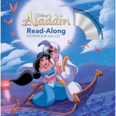 หนังสือนิทาน Disney Aladdin Read-Along โดย: กลุ่มหนังสือดิสนีย์