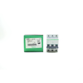 24995 C60H C2 Schneider Electric Miniature Circuit Breaker MCB C60H 3P 2A Schneider Electric  ใช้แทนรุ่น A9F84302