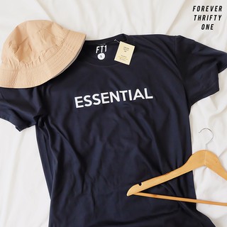 ESSENTIAL เสื้อยืดเชิ้ตผู้ชาย Unisex v8l