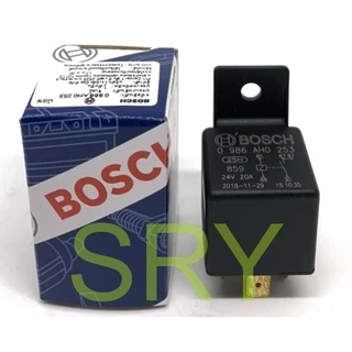 รีเลย์ Bosch Relay 0986AH0253 24V 5 ขา ( 1 กล่อง 10 ชิ้น ) สำหรับรถยนต์ทุกรุ่น