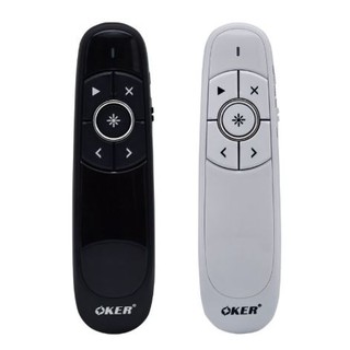 Laser Pointer OKER P118 สีขาว ดำ