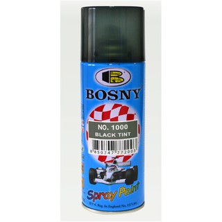 BOSNY BLACK TINT SPRAY PAINT สีสเปรย์ บอสนี่ แบล็คติ๊น (สีดำแก้ว)