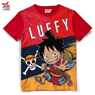 Dextreme เสื้อวันพีซ (DOP-1304) ผ้า Sub ลาย ลูฟี่ Luffy