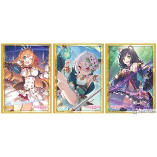 Bushiroad Sleeve Collection HG Princess Connect! Re:Dive Pecorine, Kokkoro, Karyl Golde Rim ver. - Kyaru, Cal, ซองการ์ด