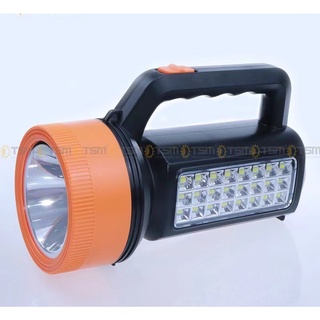 ไฟฉายแรงสูง led KM-2675 LED สว่างเป็นพิเศษ ทนทาน ชาร์จซ้ำได้ แบตเตร์รี่ 2000mAhไฟฉาย LED