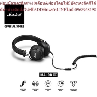 Marshall หูฟัง - Marshall Major III Wired Black