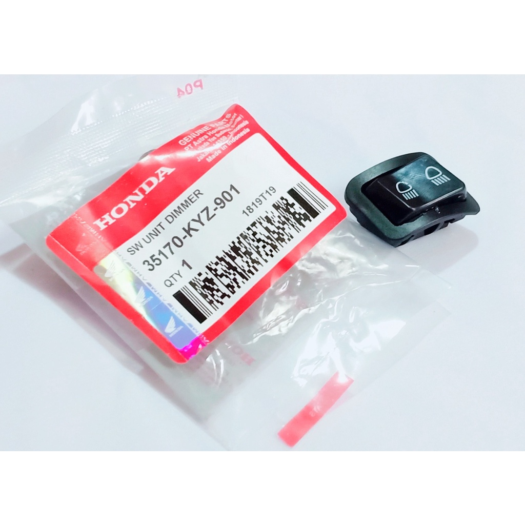 Dim Switch Beat FI, Vario 150 35170-KYZ-901 แท้ stra Honda Motor