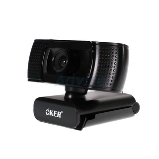 กล้องเว็บแคม Webcam Camera ความละเอียด 2 ล้านพิกเซล 1080p ยี่ห้อ  OKER HD-629