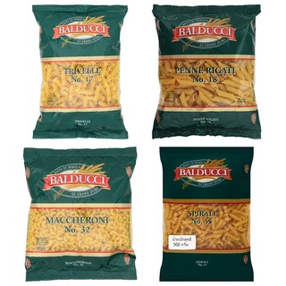 บาล์ดูซซี่ เส้นพาสต้าเบอร์ต่างๆ Balducci pasta, various numbers 500g. แป้งสาลีดูรัม เซโมลินา เมนูพาสต้ารสชาติดี อร่อย