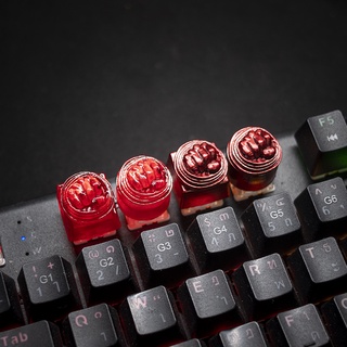 ส่งฟรี Artisan keycap หมัดลูฟี่ เกียร์ 4