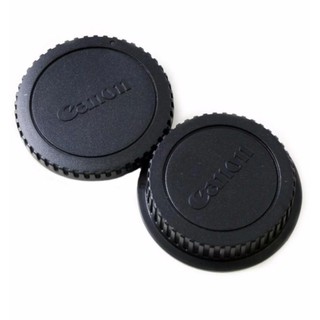 (Rear Lens Cap)ฝาปิดท้ายเลนส์ + (Body Cap) Canon