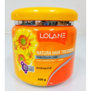 ทรีทเม้นบำรุงผม Lolane (สำหรับผมทำสี) ขนาด 500 กรัม🚩โฉมใหม่