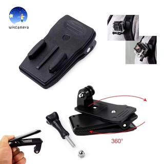 360 Angle GoPro Bag Clip ที่หนีบยึดกล้องโกโปร หมุนได้ 360 องศา Action Camera SJCam YI