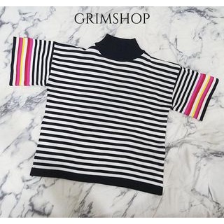 เสื้อคอเต่าแต่งขอบสายรุ้ง เป็นครอปสไตล์เกาหลี ไร้ตำหนิ พร้อมส่ง มีเก็บเงินปลายทาง