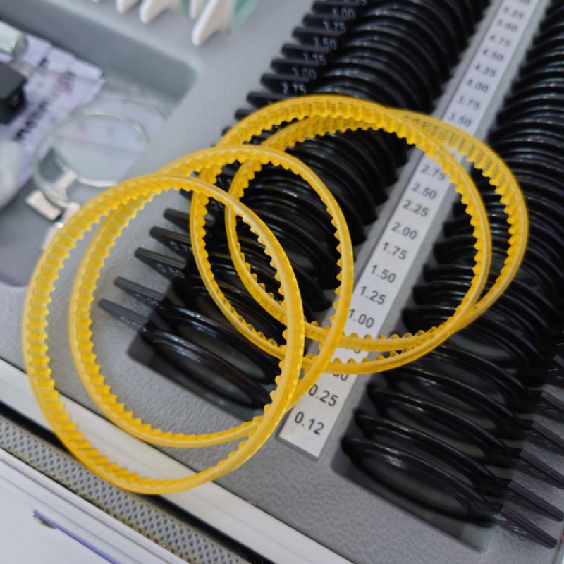 สายพานเครื่องเซาะร่อง ใช้กับเครื่องเซาะร่องเลนส์แว่นตา พร้อมส่ง