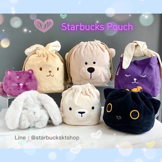 [ พร้อมส่ง ] กระเป๋าสตาร์บัคส์ Starbucks Pouch / Bag ของแท้ 💯 % จาก shop เกาหลี-ไทย