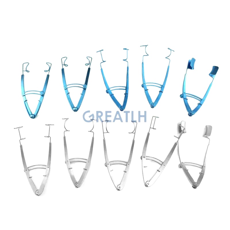 Bangerter Eye Speculum V shaped Open Eyelid Adjustable Opener Eyelid