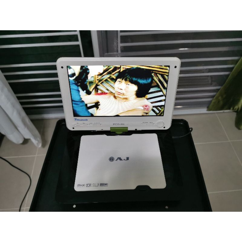 สินค้ามือ2 AJ PORTABLE DVD PLAYER PCD-19D AJ PORTABLE DVD PCD-19D AJ PCD-4G AJ PORTABLE DVD BLUETOOT