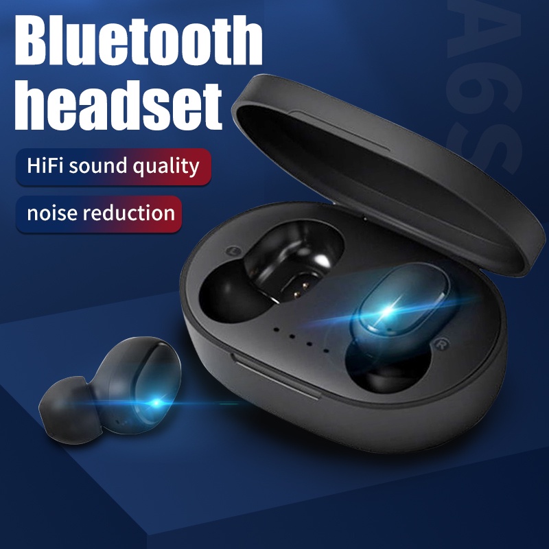 หูฟังบลูทูธไร้สาย หูฟัง TWS A6S Bluetooth 5.0 หูฟังบลูทูธ สเตอริโอ หูฟังเล่นเกมส์
