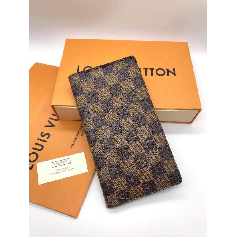 Used Lv long damier wallet limited