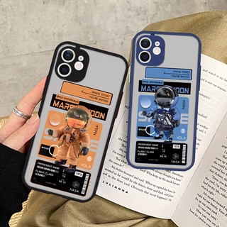 ณ เคสโทรศัพท์มือถือซิลิโคน TPU NASA Astronaut แบบนิ่มกันกระแทกสําหรับ Xiaomi Redmi 9A 9 9I 9C case Redmi Note 10 Pro 9 Pro เคสโทรศัพท์มือถือ