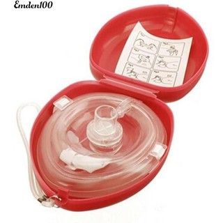 CPR Resuscitator ปฐมพยาบาลปากหายใจปากทางเดียววาล์วสุขภาพ