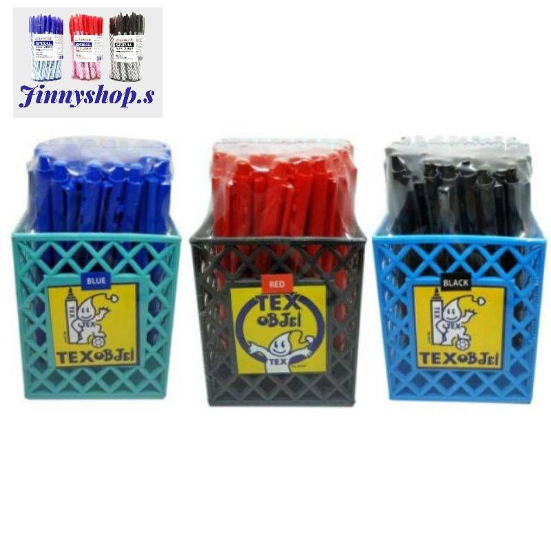 ปากกาหมึกน้ำมัน  TEX 1mm