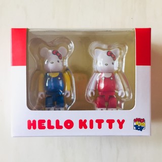 Bearbrick 100% Hello Kitty 2 Pack Set.