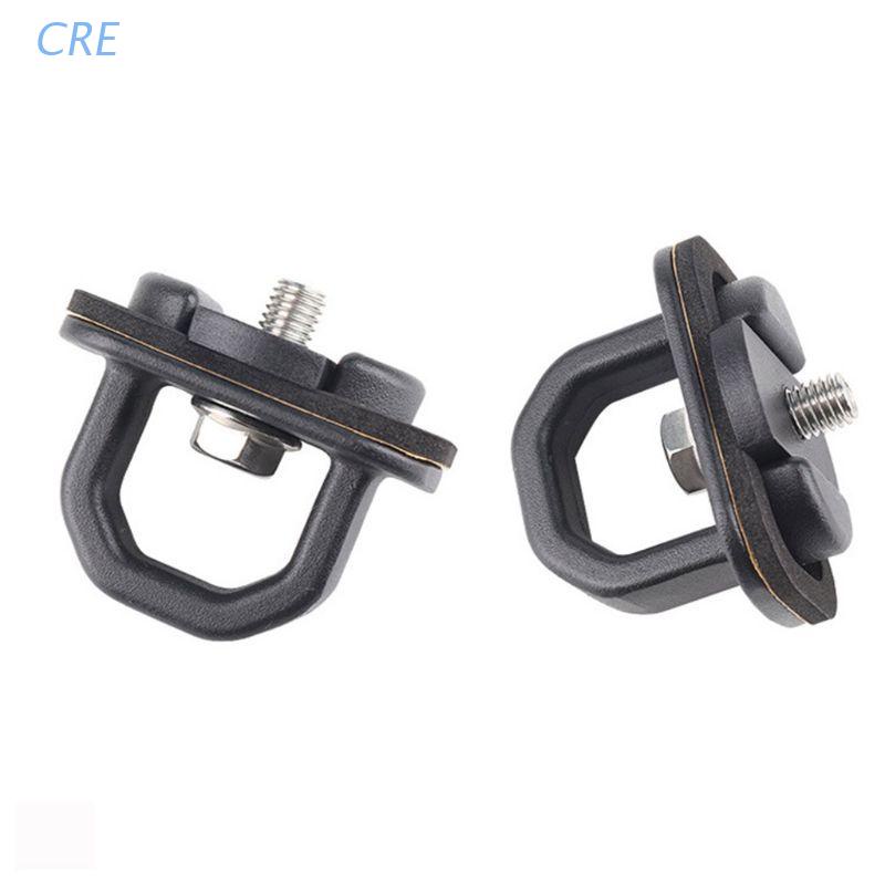 2pcs/set Pickup Trunk Lock Buckle Tie Down Fixing Pull Ring Truck Bed Hook