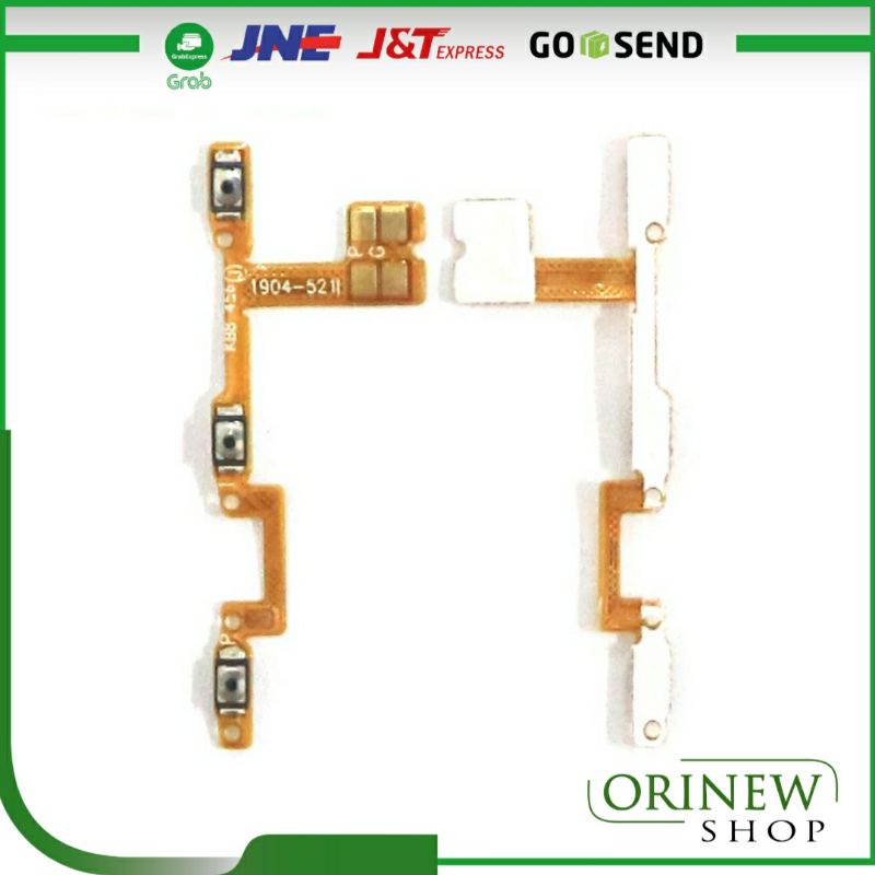 สวิตช์ไฟแบบยืดหยุ่นแบบยืดหยุ่นได้ On Off Volume Infinix Smart 3 Plus X627