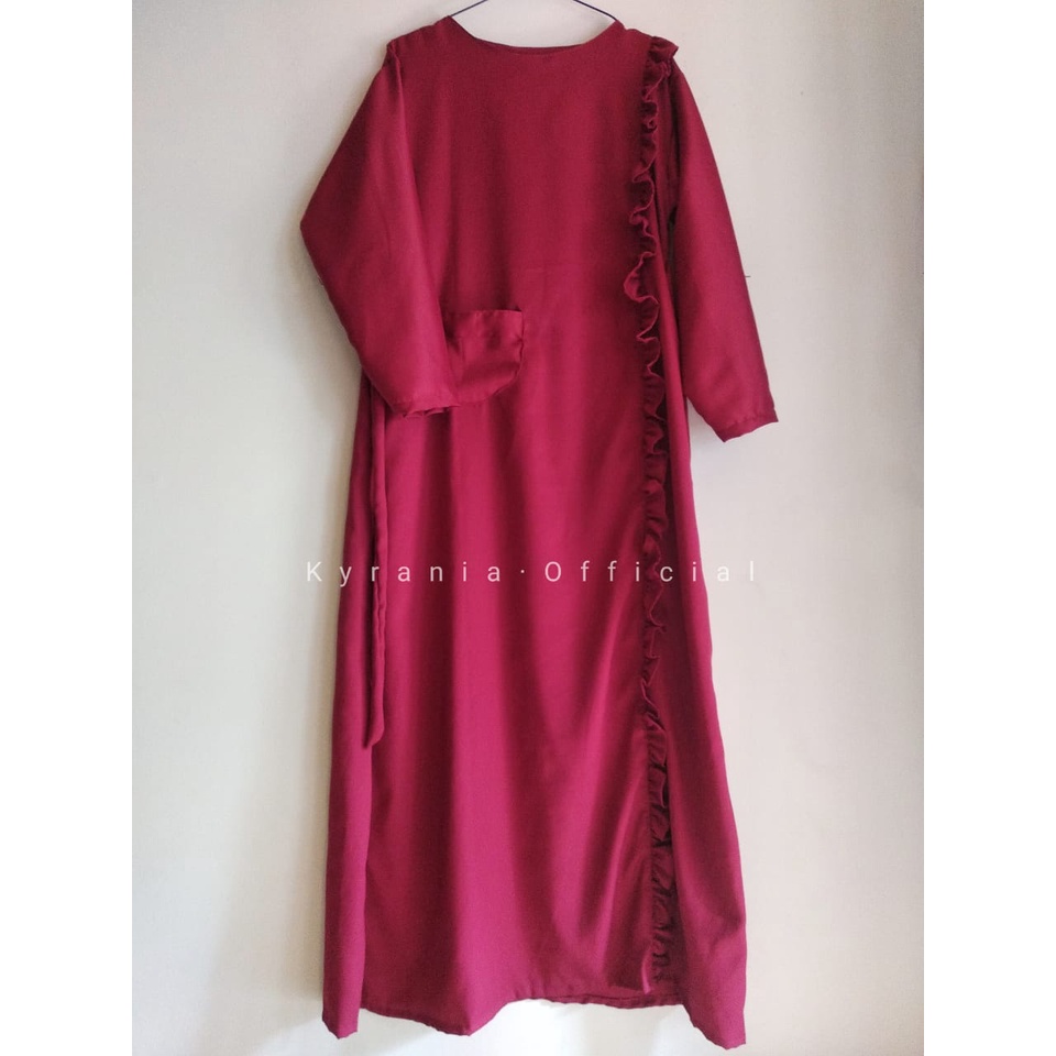 Gamis Hana Nadia by Kyrania Official / Womens& 39;s Dress / เดรสมุสลิม