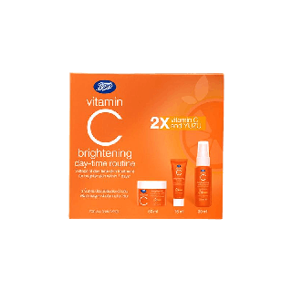 BOOTS VITAMIN C บู๊ทส์ วิตามิน ซี ไบรท์เทนนิ่ง เดย์-ไทม์ รูทีน x 3