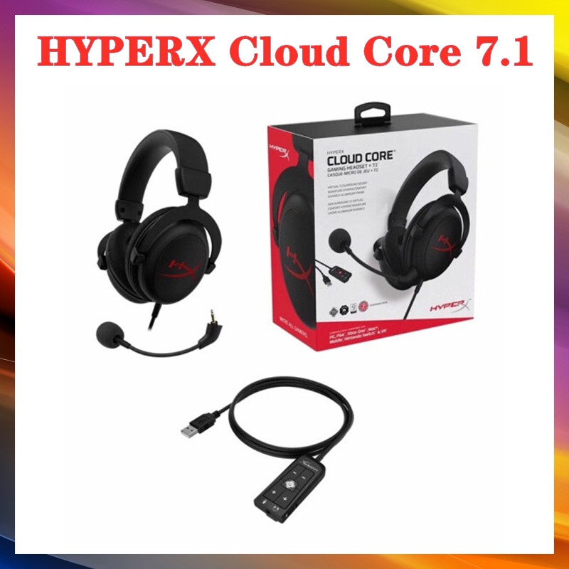 Hyperx Cloud Core 7.1 Gaming Headphones esports Headsetsชุดหูฟังสําหรับ ...