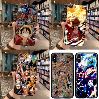 158gdp เคสโทรศัพท์มือถือ ลายการ์ตูนลูฟี่ วันพีช สําหรับ iphone 5 5S 6 6S 7 8 Plus X XS Max XR SE 2016 2020