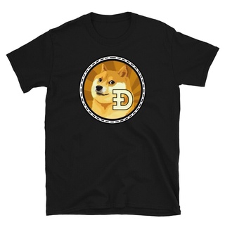 พร้อมส่ง เสื้อยืดแขนสั้น ผ้าฝ้าย 100% พิมพ์ลาย Dogecoin To The Moon หลายสี แฟชั่นฤดูร้อน สําหรับผู้ชายS-5XL