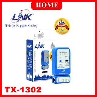 LINK TX-1302 เครื่องเช็คสายแลน UTP CABLE TESTER คุณภาพดี ของแท้ 100%