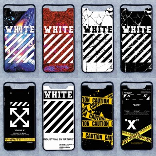 เคส Samsung  A80 ลาย WHITE  ขอบนิ่มหลังแข็ง เคสมือถือ เคสโทรศัพท์ Case