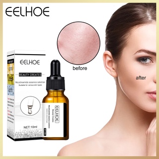 ส่งฟรี EELHOE 【พร้อมส่ง】เซรั่มบํารุงผิวหน้า เอสเซ้นนิโคตินาไมด์ ให้ความชุ่มชื้น กระชับรูขุมขน