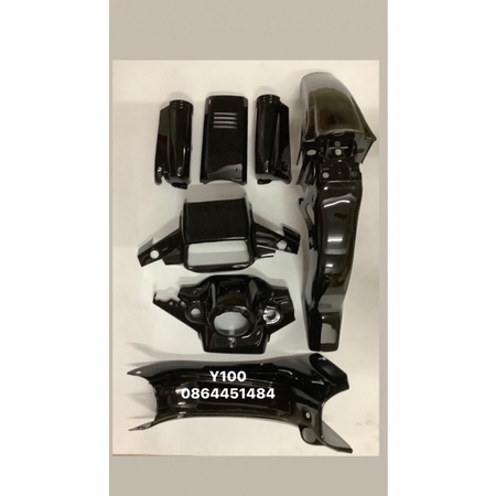 ชุดสีYamaha-Y100 วาย100สีดำ11ชิ้น