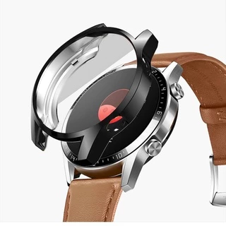 สําหรับ huawei Watch GT GT2 GT2E 46 มม. ป้องกันหน้าจอ ชุบ นิ่ม เคส สําหรับ huawei GT 2 Honor Magic2 band SmartWatch